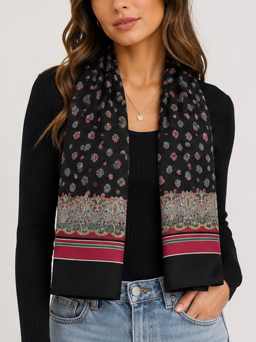 Vintage Evan Picone Scarf